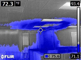 IR water damamage