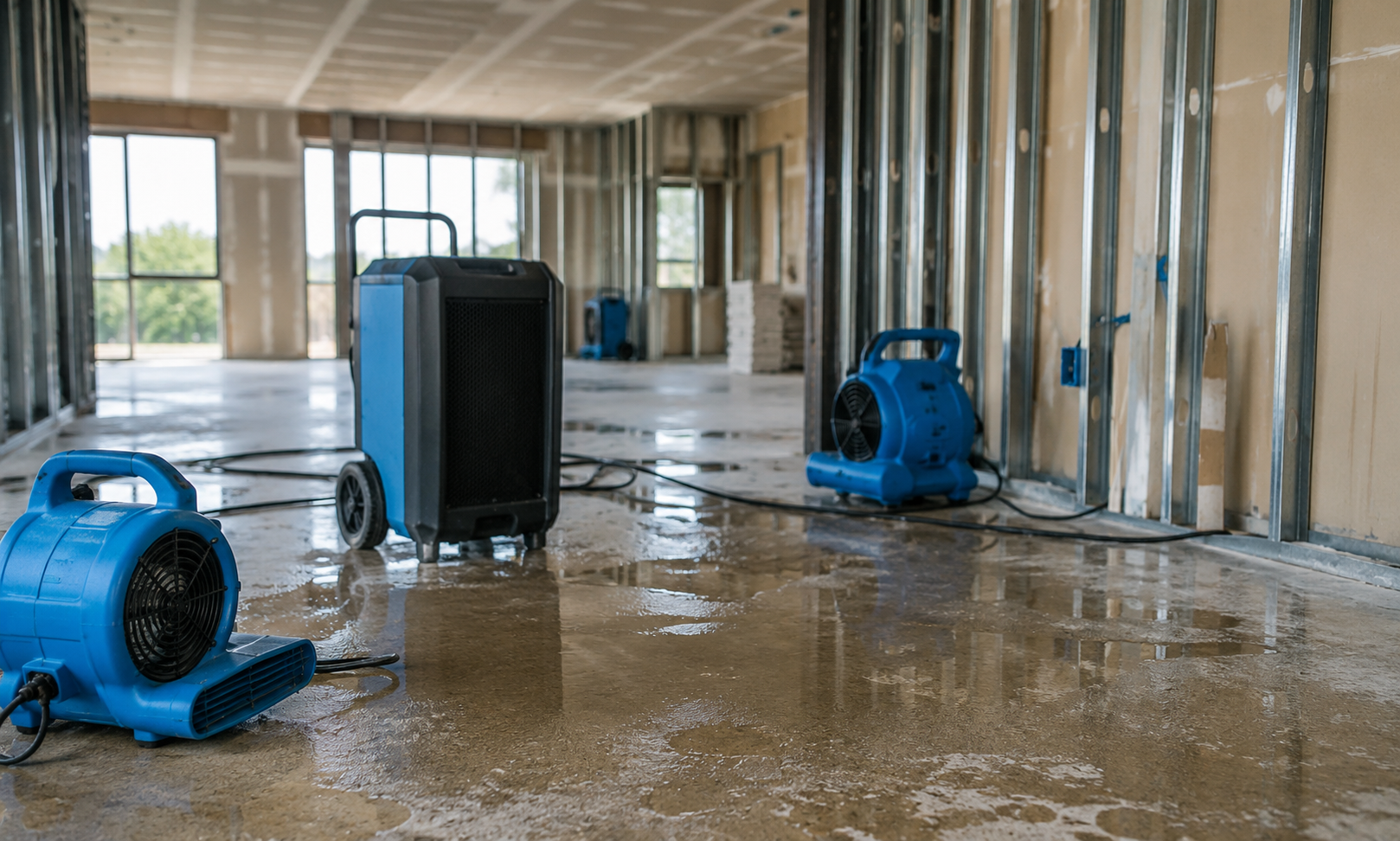 Water Damage Restoration for Construction Projects