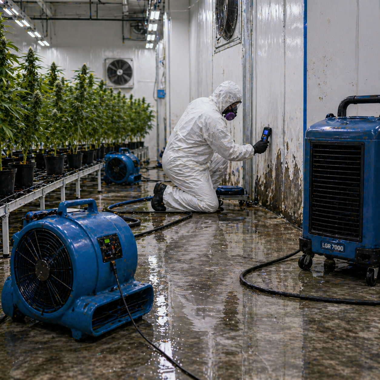 Water Damage Restoration for Grow Facilities